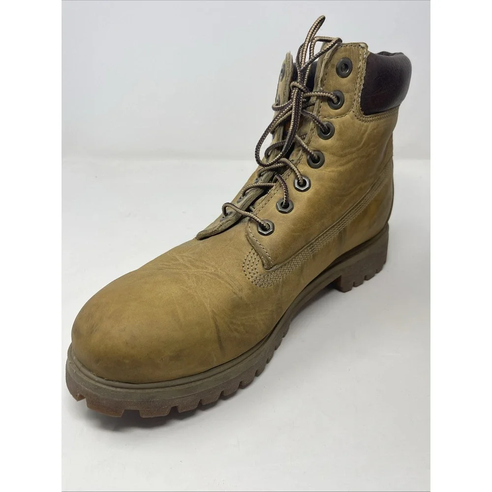 Timberland Premium Wheat Nubuck Waterproof Boots Mens 11 Style 27092